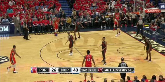 VIDEO : Cuplikan Pertandingan Playoffs NBA, Pelicans 119 vs Trail Blazers 102