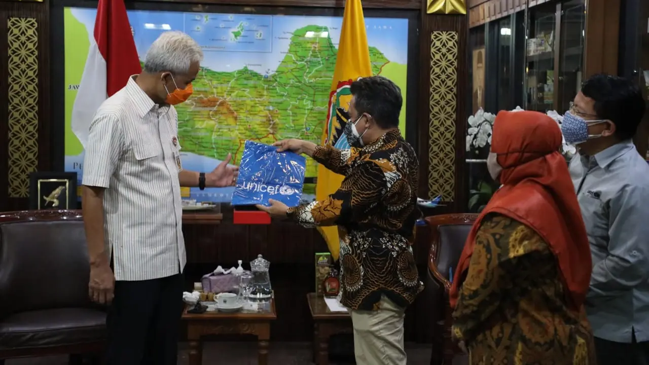 UNICEF Apresiasi Langkah Gubernur Ganjar dalam Pelaksanaan PTM di Jawa Tengah