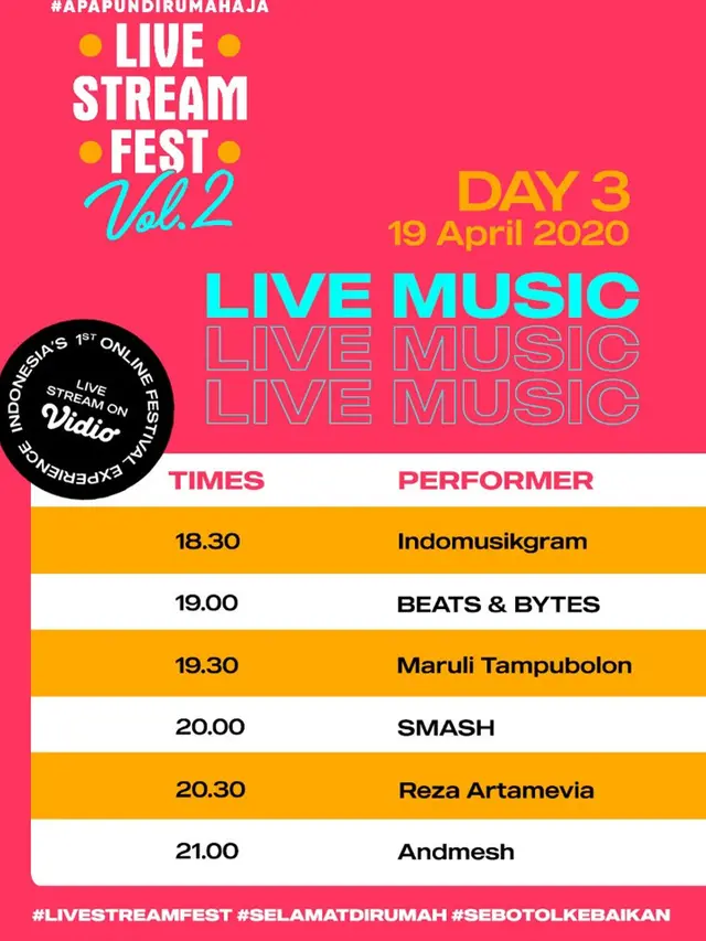 Live Stream Fest Vol.2