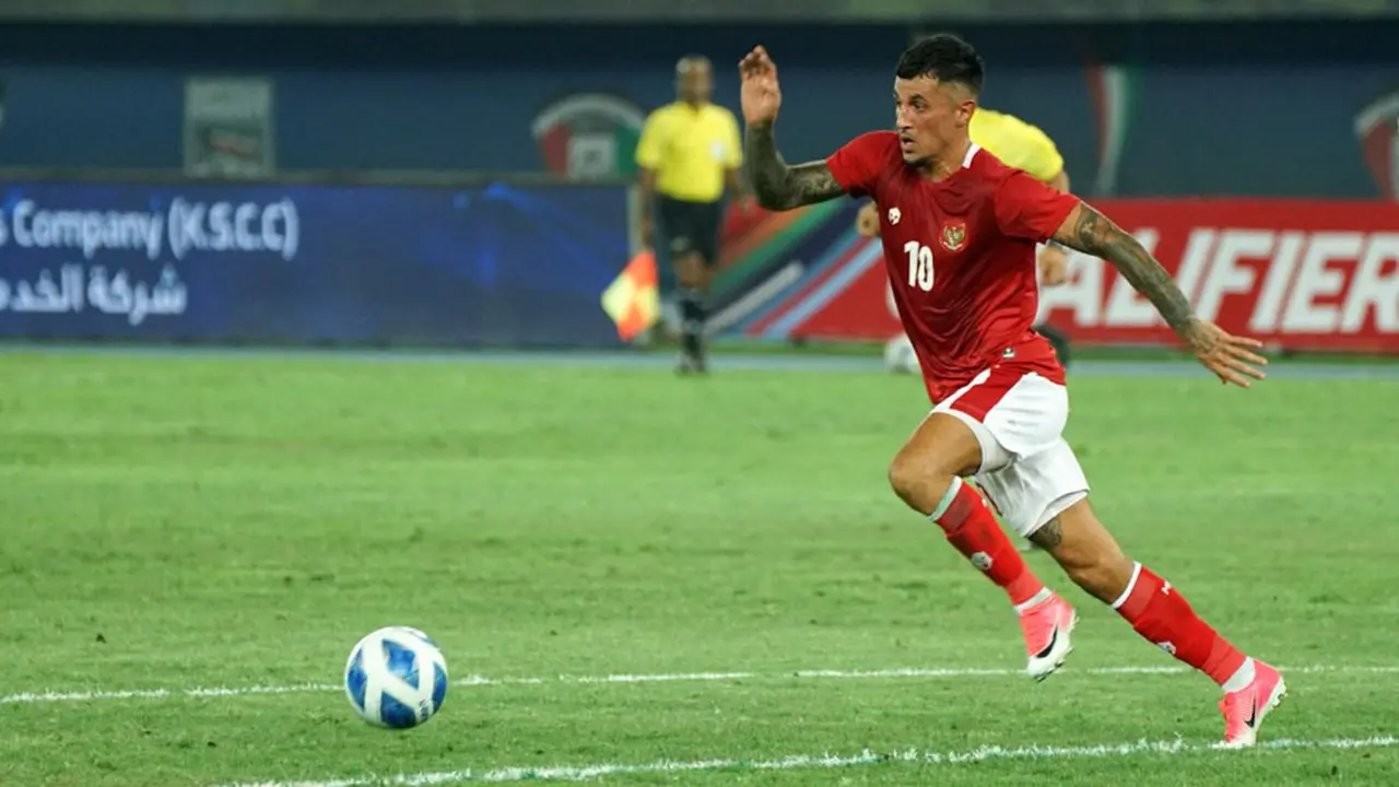 Foto: Aksi Spartan Para Penggawa Timnas Indonesia saat Menang Comeback atas Tuan Rumah Kuwait di Kualifikasi Piala Asia 2023