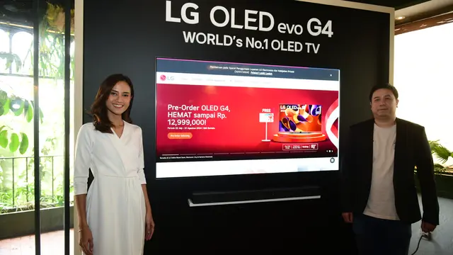 LG OLED evo G4. Credit: LG Electronics Indonesia