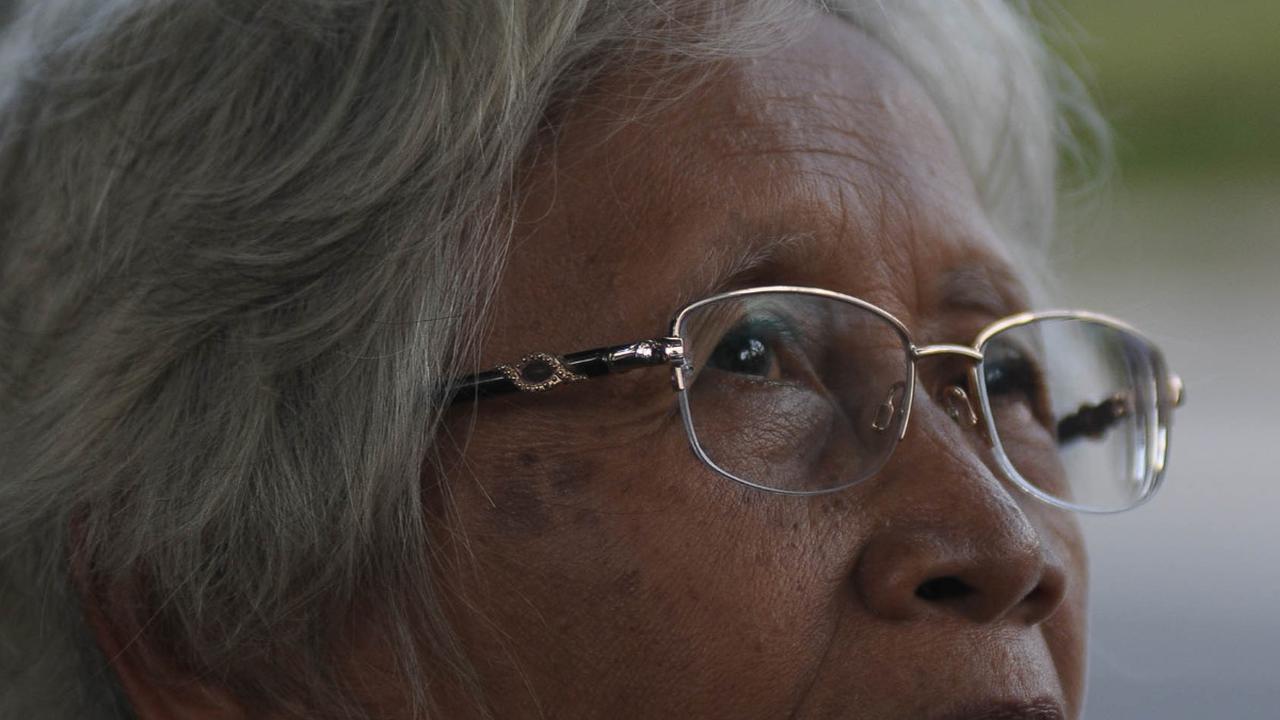 Sosok perempuan yang menjadi seorang ibu itu adalah Maria Catarina Sumarsih.<br>(Foto merdeka.com / Imam Buhori)