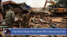 Daily TopNews hari ini akan menyajikan berita seputar alat berat yang mulai mengancurkan RW 3 Kampung Pulo, Jatinegara, Jakarta timur dan calon jemaah haji tetaplah waspada terhadap penyebaran virus MERS dan Ebola.