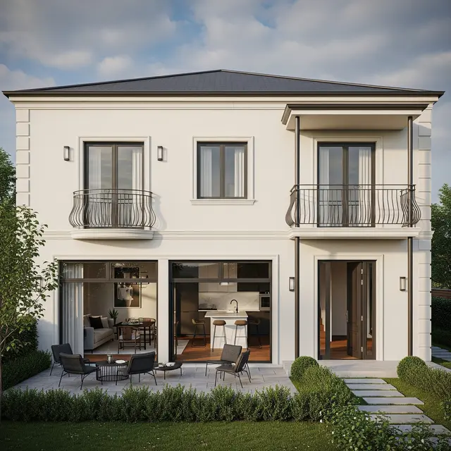 Inspirasi Rumah Kecil Dua Lantai