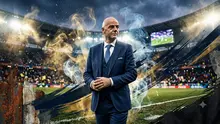 Ilustrasi Gianni Infantino, Presiden FIFA. (Bola.com/AI)