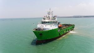 Kapal yang dimiliki oleh PT Pelayaran Nasional Ekalya Purnamasari. (Dok ELPI)