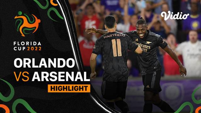 Berita video highlights Arsenal, yang diperkuat Gabriel Jesus, menang 3-1 atas Orlando City dalam laga pramusim Clash of Nations, Kamis (21/7/2022) pagi hari WIB.