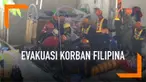 Gempa bumi berkekuatan 6,3 skala richter di Filipina mengakibatkan bangunan runtuh. Banyak warga yang terjebak di bawah runtuhan gedung. Proses evakuasi pun dilakukan tim penyelamat.
