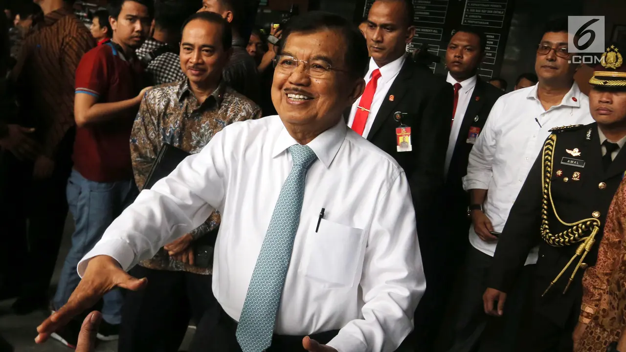 Wapres JK Duduk Sebagai Saksi Sidang SDA