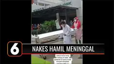 Keganasan virus Covid-19 terus memakan korban. Di Bekasi, Jawa Barat, seorang tenaga kesehatan yang sedang hamil, meninggal akibat Covid-19. Video saat suami korban melepas kepergian sang istri menjadi viral di media sosial.