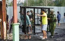 Marinir TNI AL Bangkitkan Harapan Pasca Kebakaran Pesantren Islam di Papua Tengah