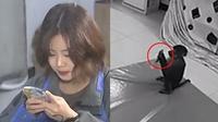 Seekor monyet di kebun binatang Tiongkok tertangkap kamera CCTV  sedang berbelanja online pakai ponsel penjaganya. (Sumber: Daily Mail)