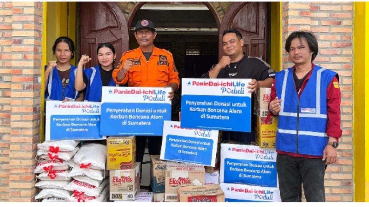 Peduli Sesama, Panin Dai-ichi Life Salurkan Bantuan Bahan Pokok Untuk Warga Terdampak Bencana di Tapanuli Tengah