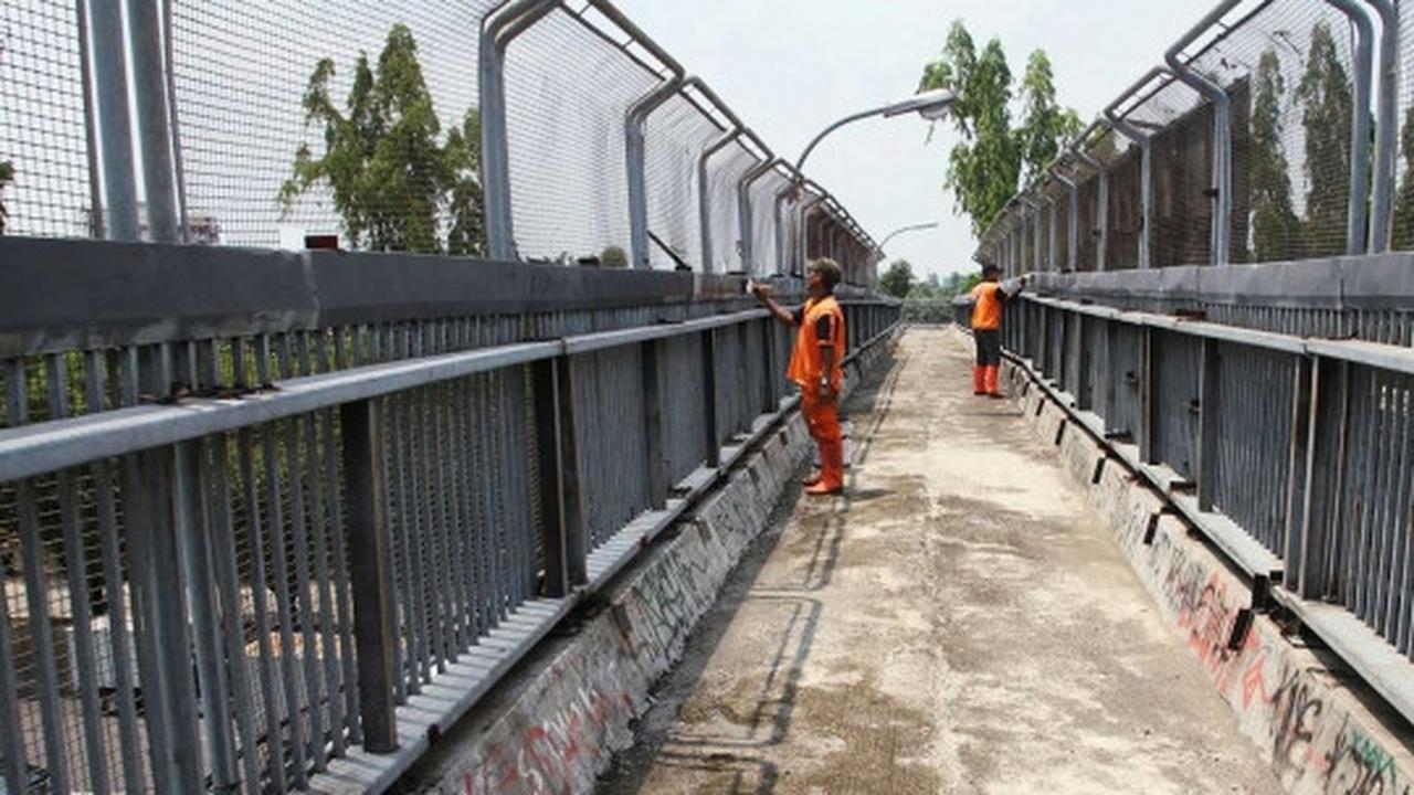 Agar tak rawan kejahatan, JPO TKP perkosaan dipercantik