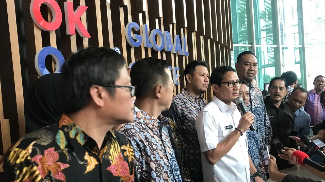 Wakil Gubernur DKI Sandiaga Uno.