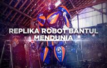 VIDEO: Pengangguran Ciptakan Robot Replika Hingga Dikenal Dunia
