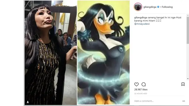 Ayu Dewi (Foto: Instagram/@gilangdirga)