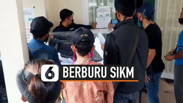 VIDEO: Berburu SIKM Demi Bisa ke Jakarta