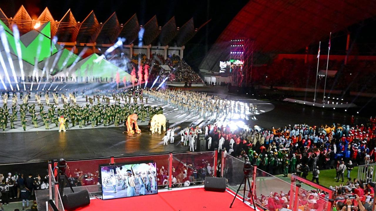Presiden Jokowi Buka Pekan Olahraga Nasional (PON) XXI Tahun 2024 di Stadion Harapan Bangsa, Kota Banda Aceh