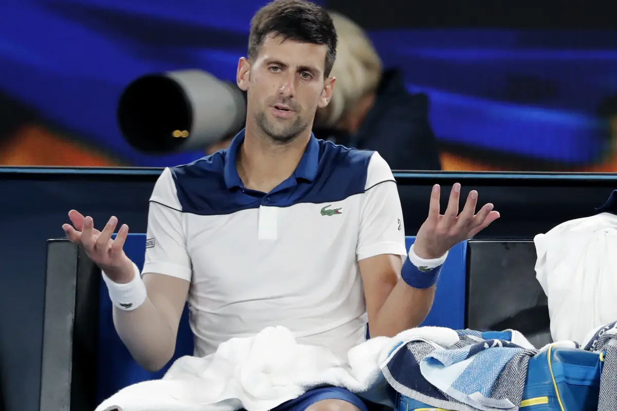 Novak Djokovic, Chung Hyeon, Australia Terbuka 2018