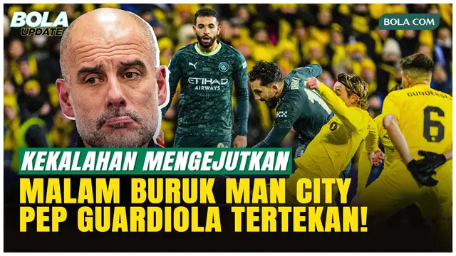 Pep Guardiola Akui Manchester City Tertekan Usai Kalah dari Bodo/Glimt