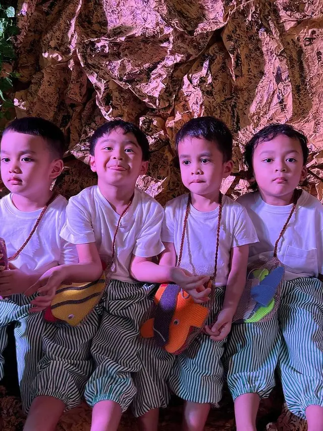 Anak kedua Revalina S Temat, Jendra (Instagram/vatemat)