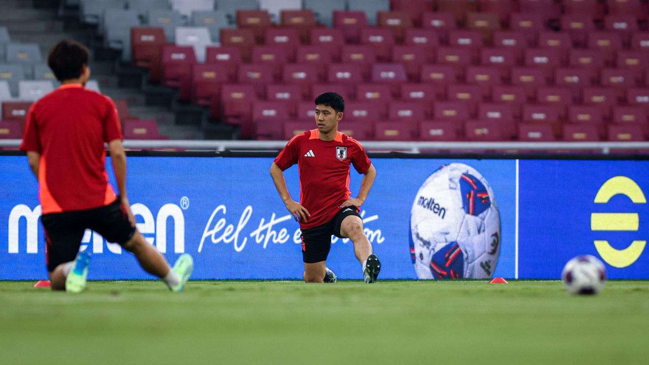 Timnas Jepang jajal rumput Stadion GBK