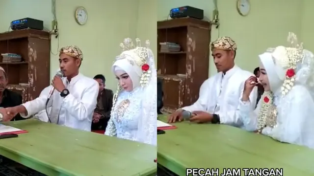 6 Momen Kocak saat Ijab Kabul, Pria ini Malah Sebut Nama Calon Mertua