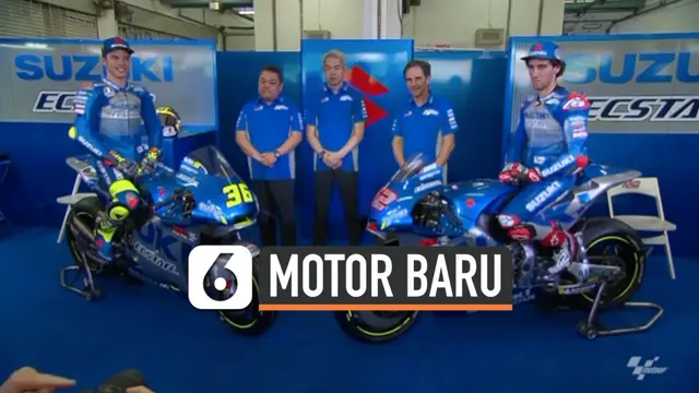 VIDEO: Tampilan Motor Baru Tim Suzuki Ecstar MotoGP 2020