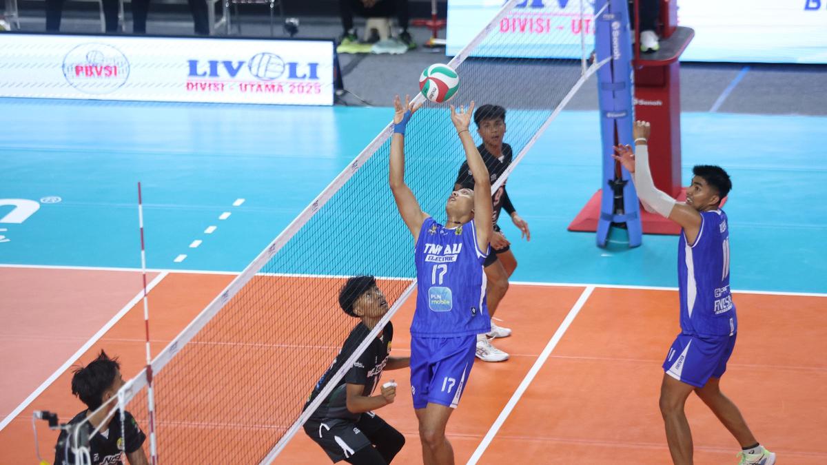 Hasil Livoli Divisi Utama 2025: TNI AU Electric Gebuk Pasundan