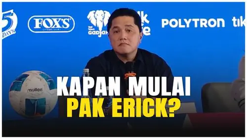 VIDEO: Liga 1 Putri Masih Jadi Tanda Tanya? Ini Kata Erick Thohir!