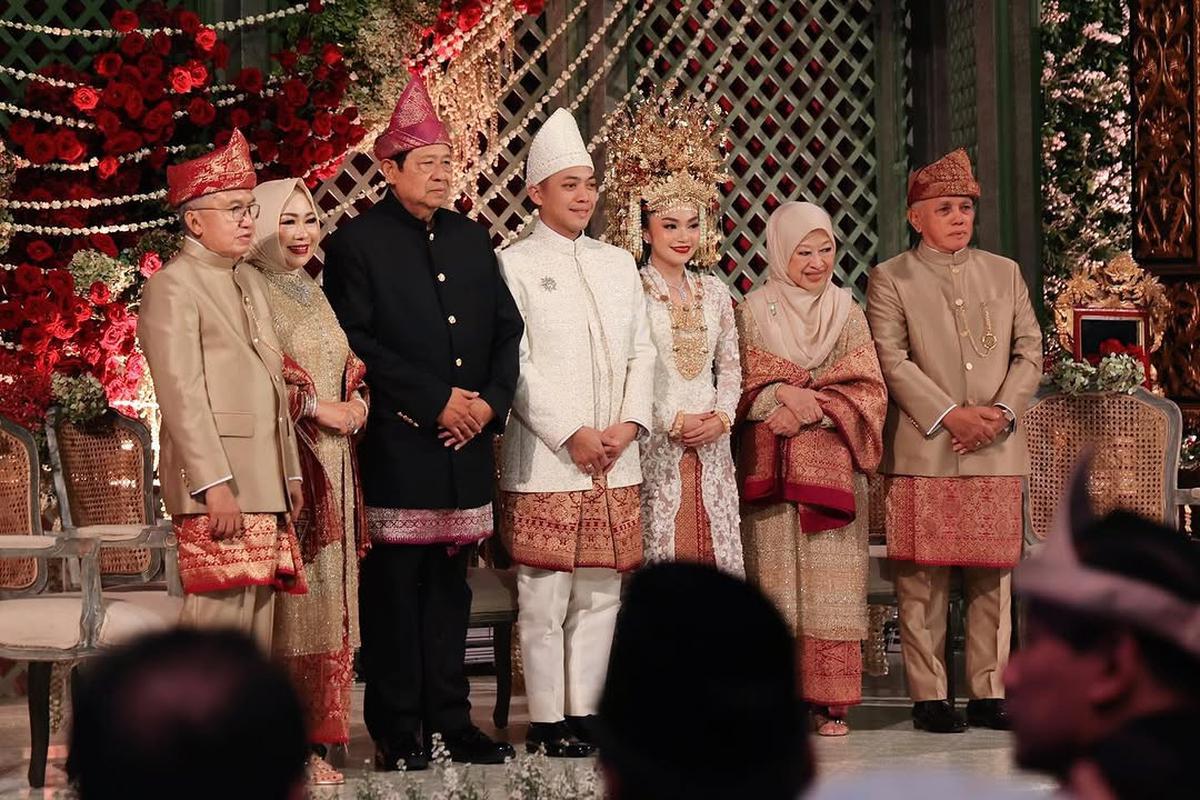 Pernikahan Elite Keluarga di RI Dihadiri Prabowo-Jokowi, SBY & Jusuf Kalla Kini Bersaudara