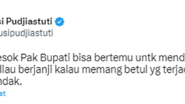 Guru ASN, Husein Ali Rafsanjani (Foto: Twitter/@susipudjiastuti)
