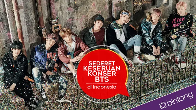 [Bintang] Sederet Keseruan Konser BTS di Indonesia