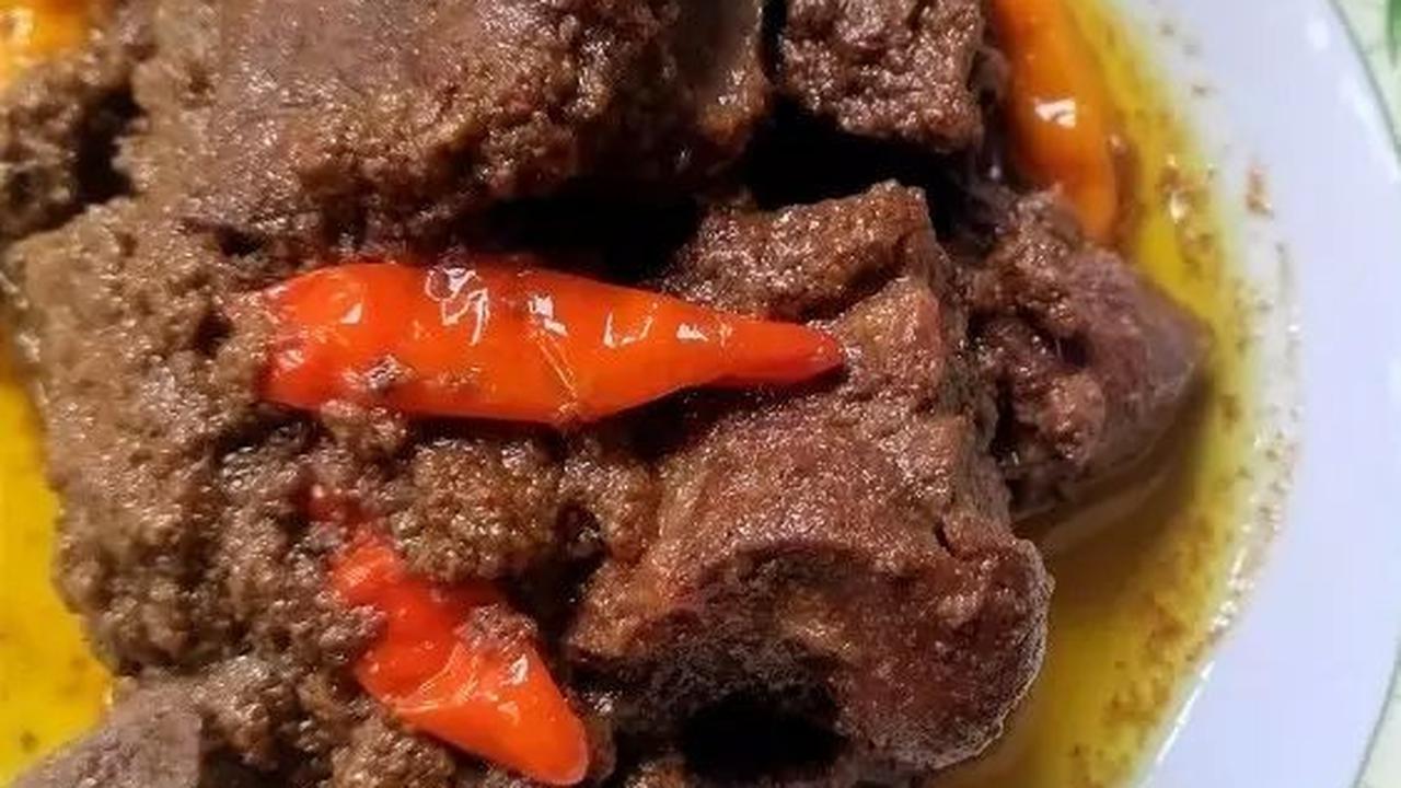 4. Rendang Hati Sapi