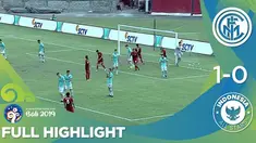 Berita video highlights U-20 International Cup 2019 antara Inter Milan U-20 melawan Indonesia All Stars U-20 yang berakhir dengan skor 1-0, Kamis (5/12/2019).