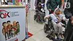 Sejumlah penyandang disalibilitas/difabel saat mengikuti edukasi keuangan oleh Otoritas Jasa Keuangan (OJK) di Jakarta, Selasa (15/8/2023). (Liputan6.com/Angga Yuniar)