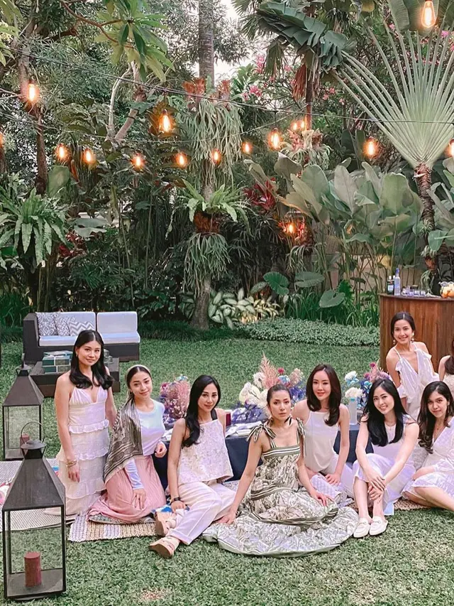 Momen Bridal Shower Vannya Istarinda. (Sumber: Instagram/likwidiani)