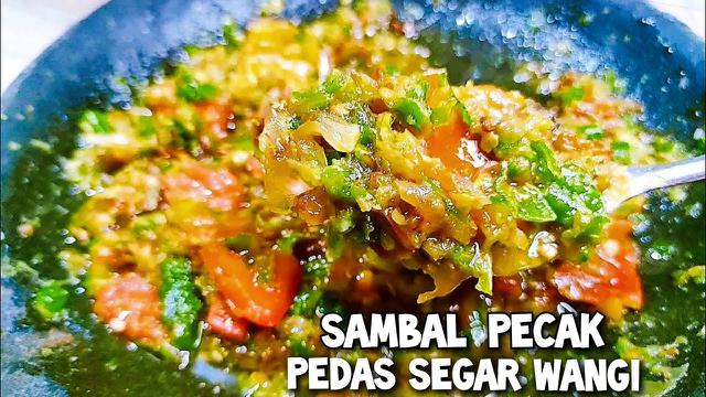 3. Sambal Pecak Segar Beraroma Limau