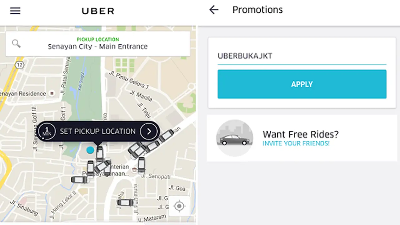 Berburu Takjil Gratis Lewat Uber
