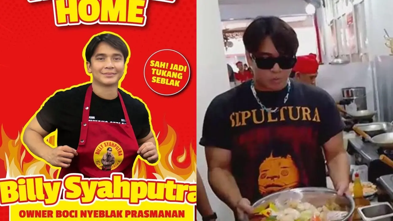 Billy Syahputra Jualan Seblak