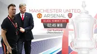 Manchester United vs Arsenal (Liputan6.com/Sangaji)