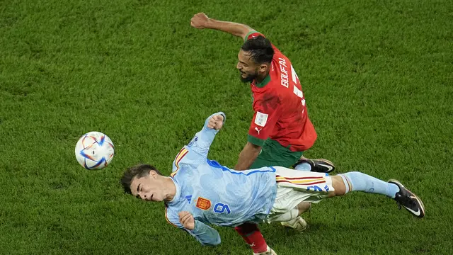 Piala Dunia 2022 Maroko vs Spanyol
