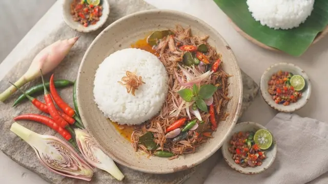 Tongkol Suwir Kecombrang