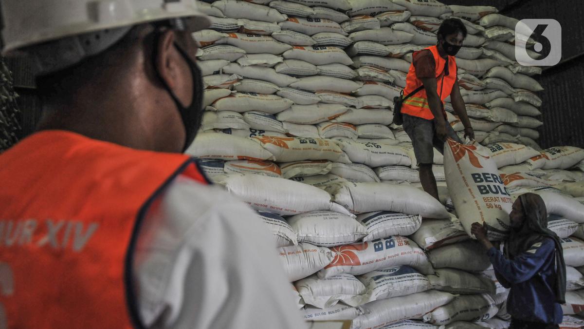Stok Beras Melimpah, Bulog Sampai Sewa Gudang Swasta - merdeka.com