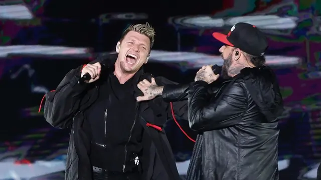 Konser Backstreet Boys di JIExpo Kemayoran, Jakarta, Sabtu (26/10/2019). (Bambang Ekoros Purnama)