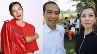 Jennifer Bachdim dan Jokowi © Istimewa