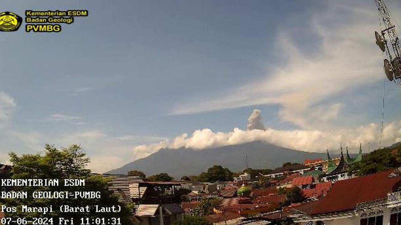 Saat ini Gunung Marapi berada pada Status Level III (Siaga).