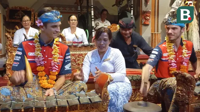 Luca Marini dan Joan Mir di Bali