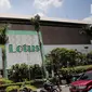 Pusat perbelanjaan Lotus. (Liputan6.com/Faizal Fanani)